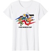 image:imageFIFA World CUP26 Host Country Mascots Action TShirtWhite