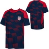 image:imageOuterstuff US Soccer Federation Boys Curling Strike Short Sleeve Crewneck TeeNavy