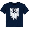 image:imageOuterstuff US Soccer Federation Drip Shield Short Sleeve TeeNavy