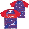 image:imageOuterstuff Unisex Kids Sublimated Soccer JerseyBlue