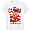 image:imageFIFA World CUP26 Canada Mascot Ball TShirtWhite