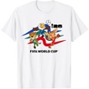 image:imageFIFA World CUP26 Host Country Mascots Action TShirtWhite