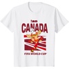image:imageKids FIFA World CUP26 Canada Mascot Ball TShirtWhite