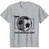 image:imageKids FIFA World CUP26 Event Stripe Ball TShirtHeather Grey