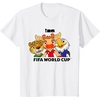 image:imageKids FIFA World CUP26 Host Country Mascots Group TShirtWhite