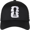 image:imageOuterstuff FIFA World Cup 2026 Event Structured Flex Cap HatBlack