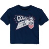 image:imageOuterstuff US Soccer Federation Big Goal Short Sleeve TeeNavy