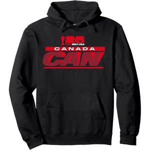 image:imageFIFA WORLD CUP26 Canada Host Country Bar Pullover HoodieBlack