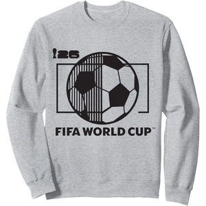 image:imageFIFA WORLD CUP26 Event Stripe Ball SweatshirtHeather Grey