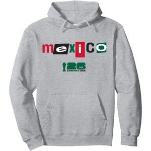 image:imageFIFA WORLD CUP26 Mexico Host Country Comic Pullover HoodieHeather Grey
