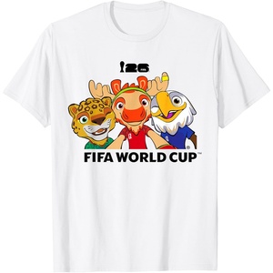 image:imageFIFA World CUP26 Host Country Mascots Group TShirtWhite