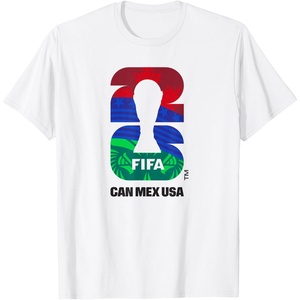 image:imageFIFA World CUP26 Host Country Trophy Logo TShirtWhite