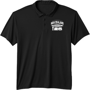image:imageFIFA World CUP26 New Zealand Banner Performance Polo ShirtBlack