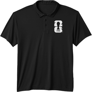 image:imageFIFA World CUP26 Official Logo Trophy Performance Polo ShirtBlack