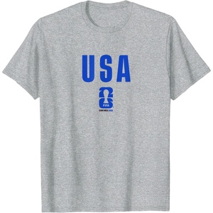 image:imageFIFA World CUP26 USA Host Country Stamp TShirtHeather Grey