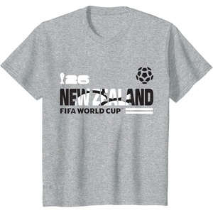 image:imageKids FIFA WORLD CUP26 Qualifier New Zealand TShirtHeather Grey