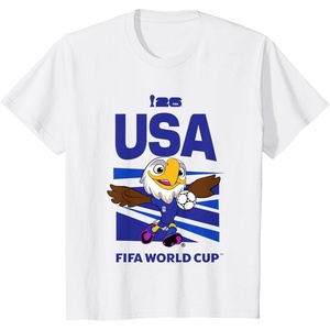 image:imageKids FIFA World CUP26 USA Mascot Ball TShirtWhite