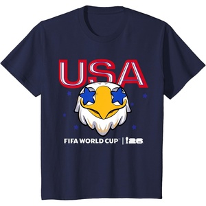 image:imageKids FIFA World CUP26 USA Mascot Stars TShirtNavy Blue