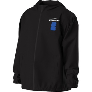 image:imageOuterstuff FIFA 2026 World Cup Mens Event Full Zip Long Sleeve Hooded Rain JacketBlack