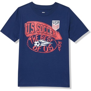 image:imageOuterstuff FIFA World Cup 2026 Boys Corner Kick Short Sleeve Crewneck TeeNavy