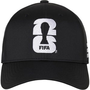 image:imageOuterstuff FIFA World Cup 2026 Event Structured Flex Cap HatBlack