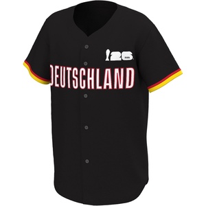 image:imageOuterstuff FIFA World Cup 2026 Mens Short Sleeve Button Front Baseball JerseyGermany