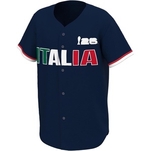 image:imageOuterstuff FIFA World Cup 2026 Mens Short Sleeve Button Front Baseball JerseyItaly