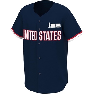 image:imageOuterstuff FIFA World Cup 2026 Mens Short Sleeve Button Front Baseball JerseyUsa