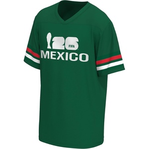 image:imageOuterstuff FIFA World Cup 2026 Mens Short Sleeve VNeck Football JerseyMexico