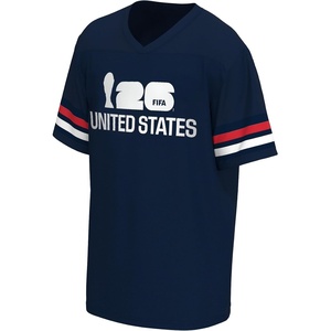 image:imageOuterstuff FIFA World Cup 2026 Mens Short Sleeve VNeck Football JerseyUsa