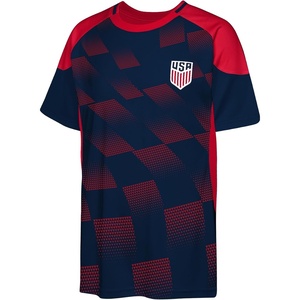 image:imageOuterstuff US Soccer Federation Boys Curling Strike Short Sleeve Crewneck TeeNavy