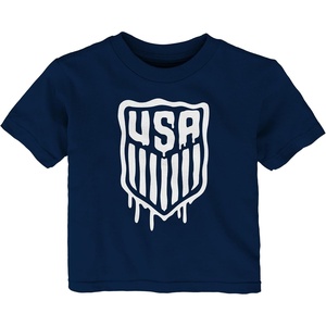 image:imageOuterstuff US Soccer Federation Drip Shield Short Sleeve TeeNavy