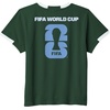 image:imageKids FIFA World CUP26 Argentina ShortSleeve Soccer JerseyDark GreenWhite