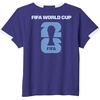 image:imageKids FIFA World CUP26 Argentina ShortSleeve Soccer JerseyPurpleWhite