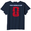image:imageKids FIFA World CUP26 Paraguay ShortSleeve Soccer JerseyNavy BlueWhite