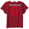 image:imageKids FIFA World CUP26 Paraguay ShortSleeve Soccer JerseyRedWhite