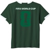 image:imageKids FIFA World CUP26 Saudi Arabia ShortSleeve Soccer JerseyDark GreenWhite