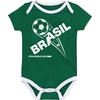 image:imageOuterstuff FIFA World Cup 2026 Infant and Toddler 3 Pack Country OnsieBrazil