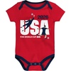 image:imageOuterstuff FIFA World Cup 2026 Infant and Toddler 3 Pack Country OnsieUsa