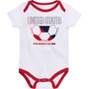image:imageOuterstuff FIFA World Cup 2026 Infant and Toddler 3 Pack Country OnsieUsa