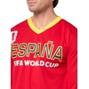 image:imageOuterstuff FIFA World Cup 2026 Mens Long Sleeve VNeck Hockey JerseySpain