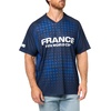 image:imageOuterstuff FIFA World Cup 2026 Mens Short Sleeve Sublimated Soccer Fashion TopFrance