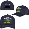 image:imageOuterstuff FIFA World Cup 2026 Pro Crown Snapback Embroidered Baseball HatBrazil
