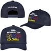 image:imageOuterstuff FIFA World Cup 2026 Pro Crown Snapback Embroidered Baseball HatColombia