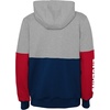 image:imageOuterstuff International Soccer mens Fifa World Cup Country Contrast Panel Fleece HoodBlackredheather Grey