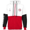 image:imageOuterstuff International Soccer mens Fifa World Cup Country Contrast Panel Fleece HoodRedblackwhite