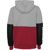 image:imageOuterstuff International Soccer mens Fifa World Cup Country Contrast Panel Fleece HoodRedblackwhite