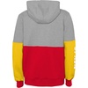 image:imageOuterstuff International Soccer mens Fifa World Cup Country Contrast Panel Fleece HoodRedgoldheather Grey