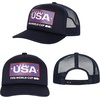 image:imageOuterstuff Unisex Adult Foam Trucker HatUsa  Dark Blue