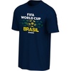 image:imageFIFA World Cup 2026 Mens Official Country Team Color Wordmark Logo TShirtBrazil